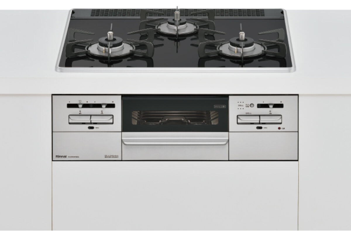 リンナイガスビルトインガスコンロ（Mytone）¥100,000（税込み,施工費込み）