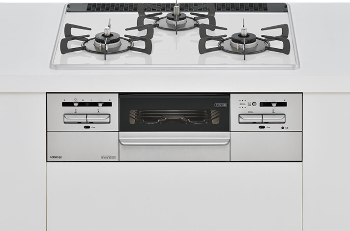 リンナイガスビルトインガスコンロ（Mytone）¥100,000（税込み,施工費込み）