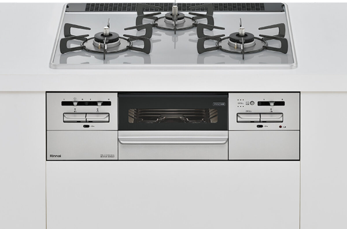 リンナイガスビルトインガスコンロ（Mytone）¥99,900（税込み,施工費込み）