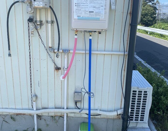 千葉県君津市パロマ16号ガスふろ給湯器交換工事