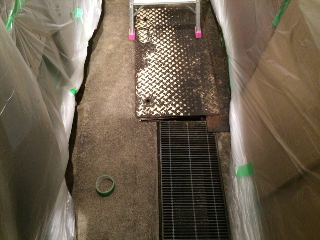 グリストラップ交換工事施工前2