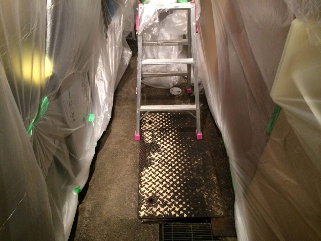 グリストラップ交換工事施工前１