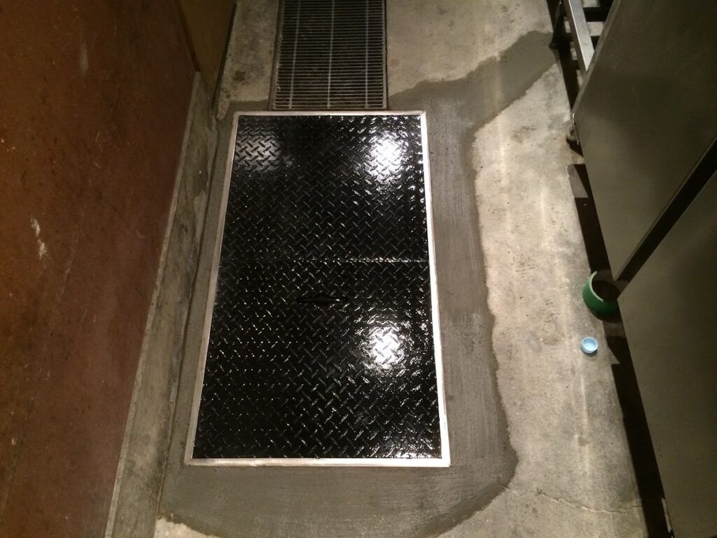 プレパイグリストラップ設置モルタル補修工事完了TOSC-840