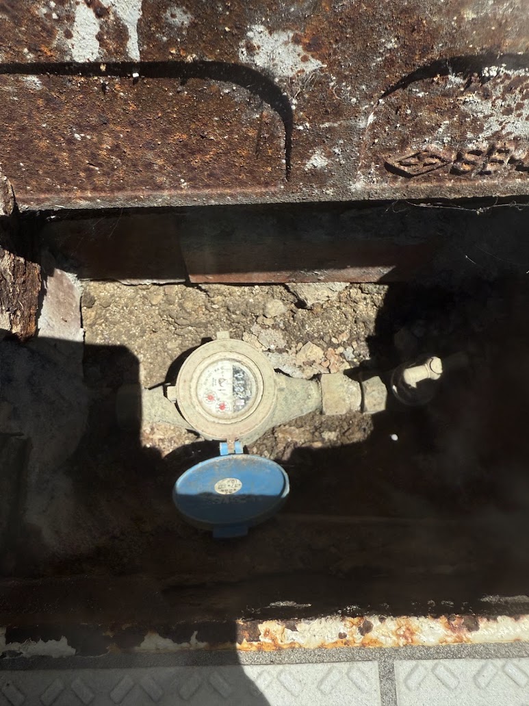 前澤20㎜水道メーター施工前