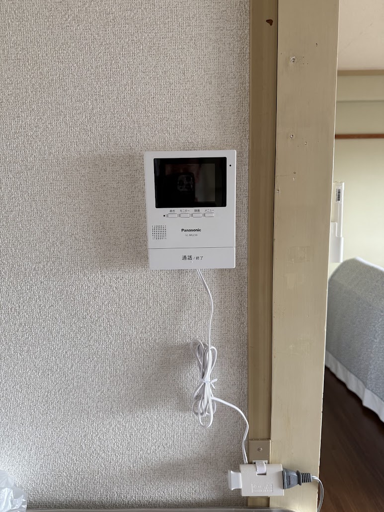 Panasonic（パナソニック） ワイヤレステレビドアホン VL-SGZ30施工後内部