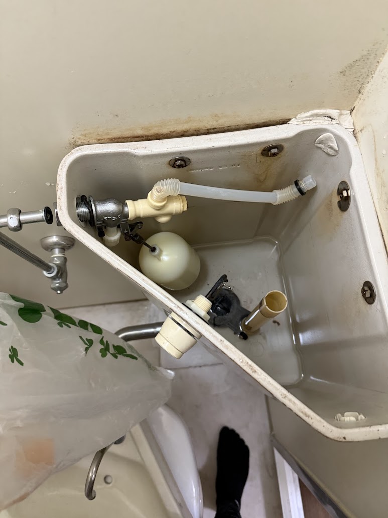ボールタップ施工前