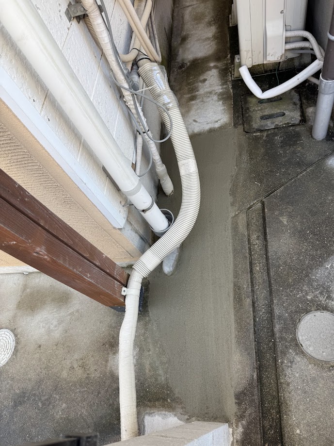 モルタル復旧施工後