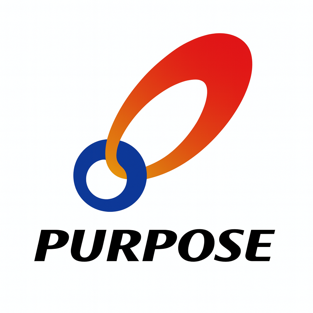 PURPOSE Logo brushed