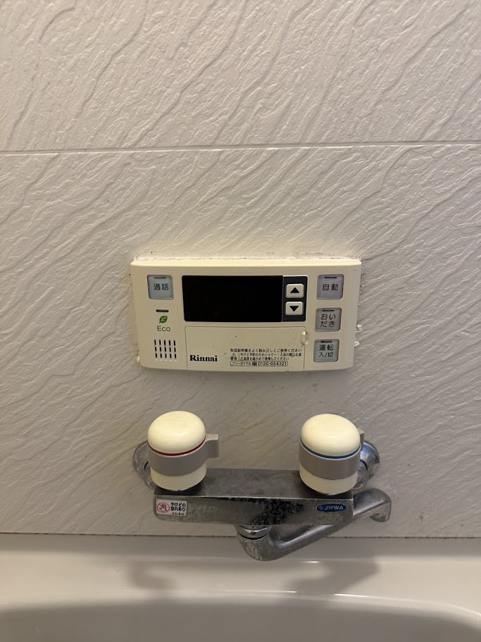 リンナイ風呂リモコンBC-123VC施工後