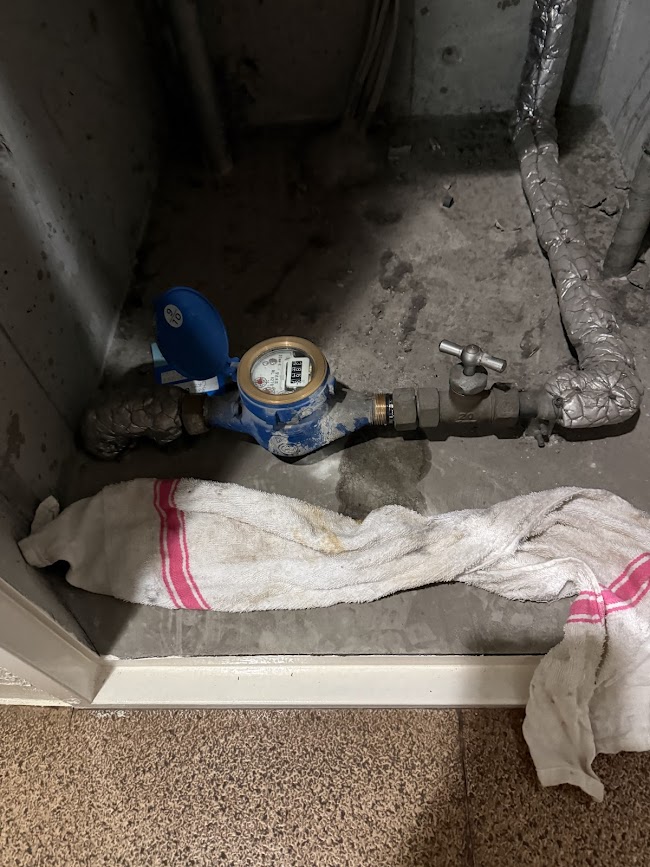 ２０㎜水道メーター交換工事施工前