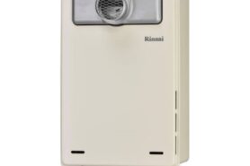 Rinnai 16号高温水供給タイプ前方排気給湯器RUJ-A1610T湯器交換工事￥138,000（税込み,施工費込み）