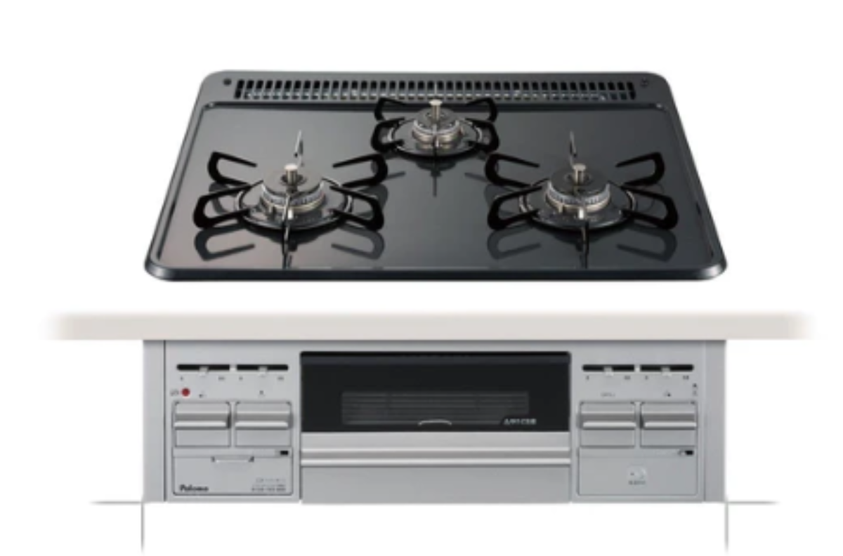 Palomaビルトインガスコンロスタンダードトップ PKD-N36S￥49,800（税込み,施工費込み）