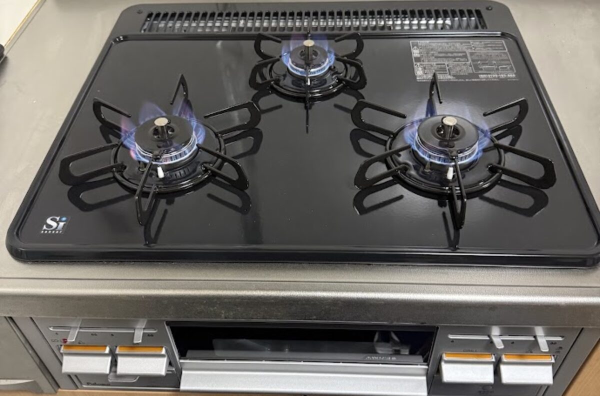 大阪府大阪市西成区パロマビルトインガスコンロスタンダードトップPKD-N36Sビルトインガスコンロ交換工事