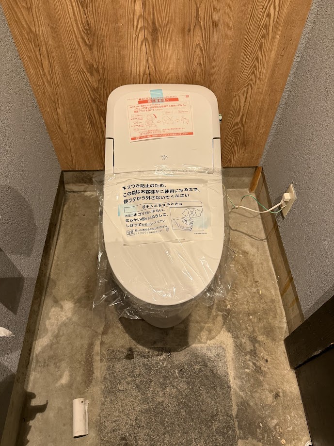 リクシルプレアスLSタイプ床排水YBC-CL10SUDT-CL116AU施工後