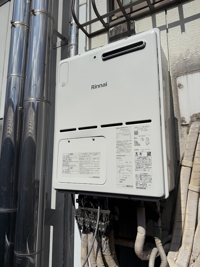 リンナイ暖房専用熱源機RH-101W2-1(B)施工後