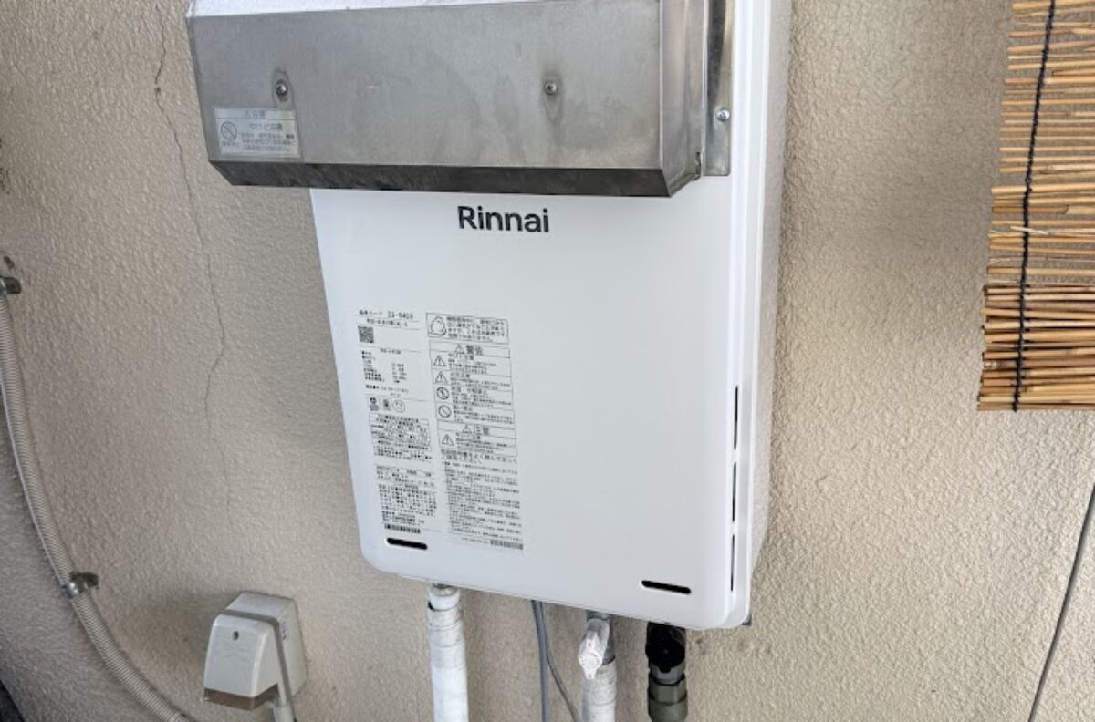 大阪府富田林市給湯器交換工事リンナイ16号給湯専用給湯器RUX-A1616W(A)-E