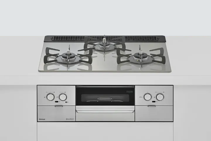 リンナイガラストップビルトインコンロSuperia RS31W45T2DGVW¥96,000（税込み,施工費込み）ガスコンロ交換工事