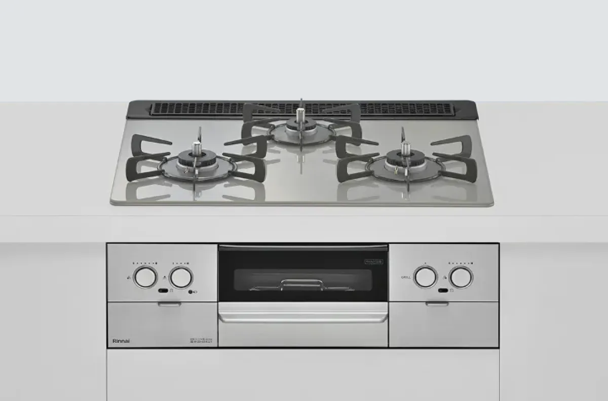 リンナイガラストップビルトインコンロSuperia RS31W45T2DVW¥89,000（税込み,施工費込み）ガスコンロ交換工事