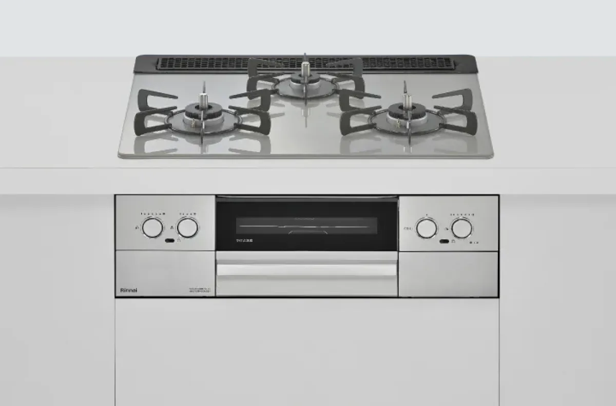 リンナイガスビルトインガスコンロマイトーン（Mytone）RS31W44T2DVW¥112,000（税込み,施工費込み）ガスコンロ交換工事