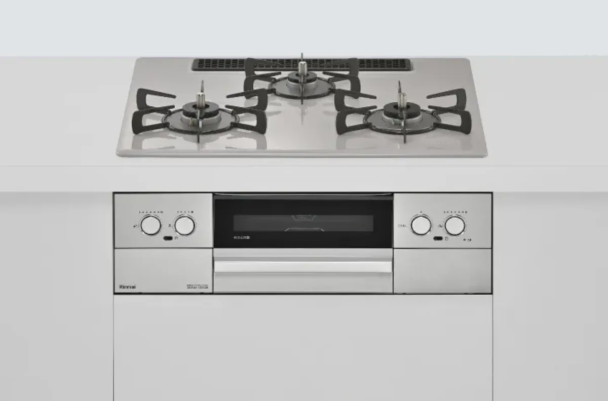 リンナイガスビルトインガスコンロマイトーン（Mytone）RS32W44C50DVW¥109,000（税込み,施工費込み）ガスコンロ交換工事