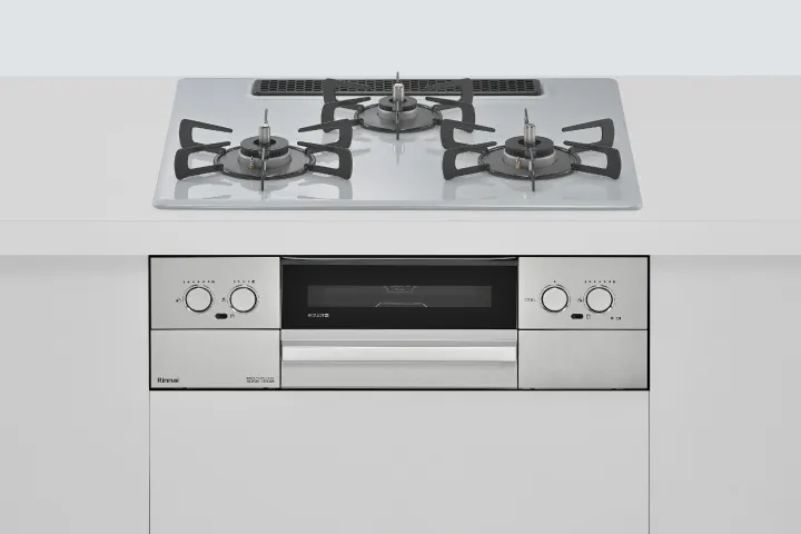 リンナイガスビルトインガスコンロマイトーン（Mytone）RS32W44C51DVW¥109,000（税込み,施工費込み）ガスコンロ交換工事