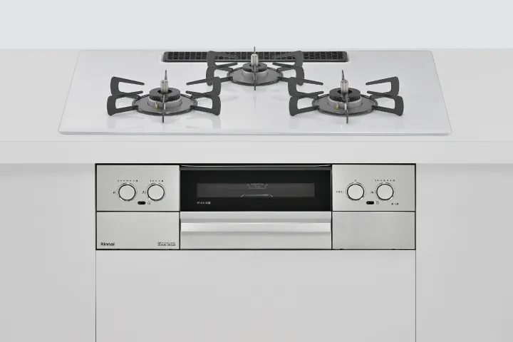 リンナイガスビルトインガスコンロマイトーン（Mytone）RS72W44C48DVW¥122,000（税込み,施工費込み）ガスコンロ交換工事