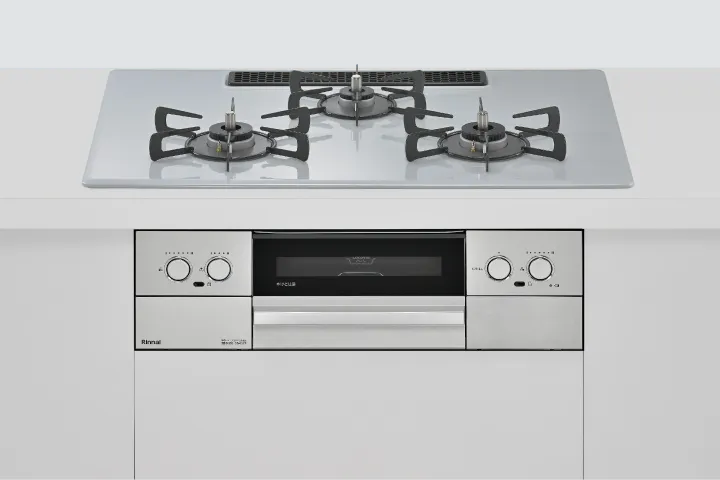 リンナイガスビルトインガスコンロマイトーン（Mytone）RS72W44C51DFVW¥117,000（税込み,施工費込み）ガスコンロ交換工事