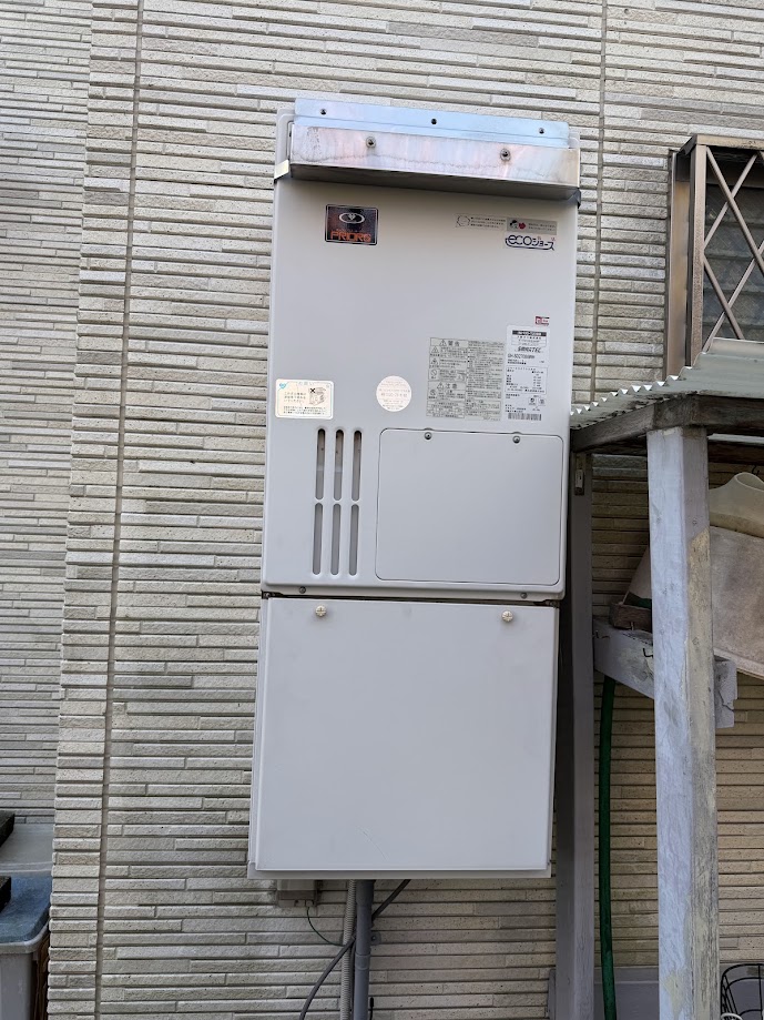 大阪ガス給湯器XT4707ARSSW6P(N)135-T230Bパーパス給湯暖房熱源機24号GH-SD2700AWH施工前